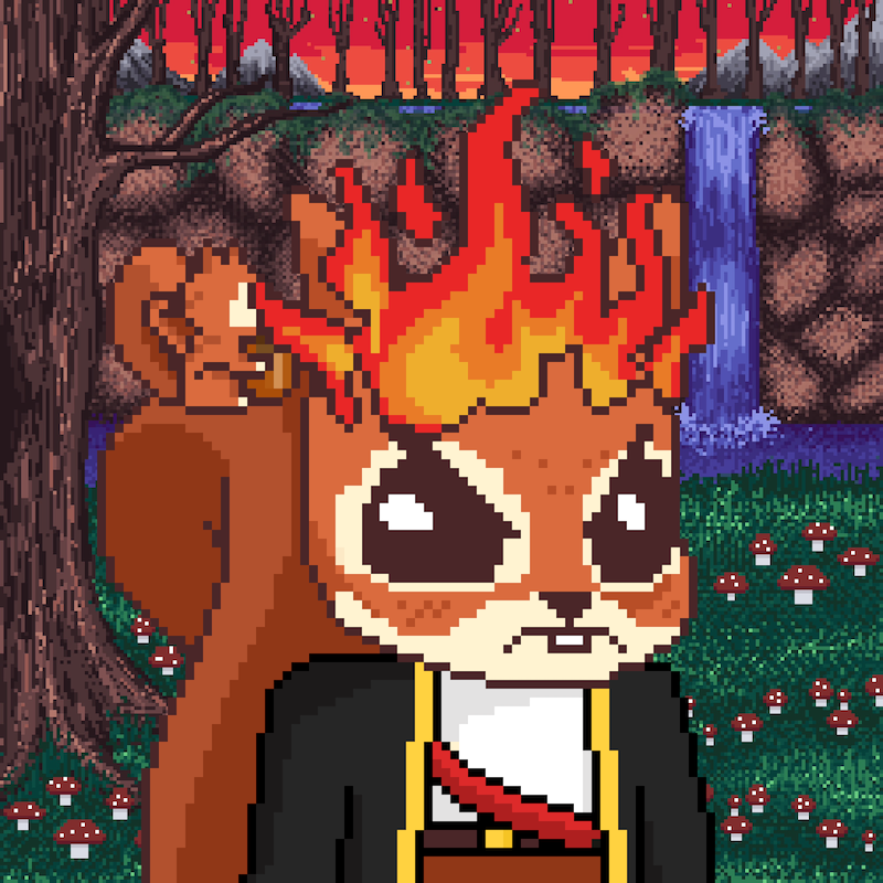 Pixel Squirrels #3754